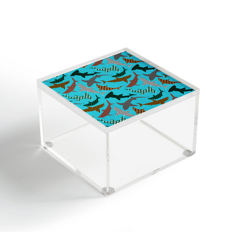 Raven Jumpo Polka Dot Sharks Acrylic Box