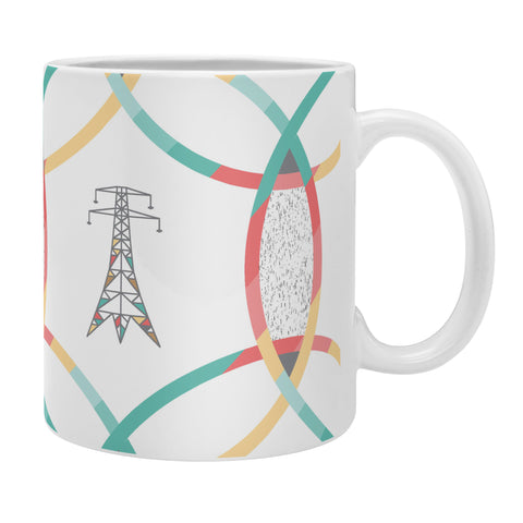 Raven Jumpo Pylons Coffee Mug
