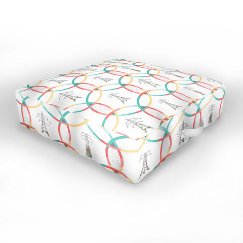 Raven Jumpo Pylons Outdoor Floor Cushion