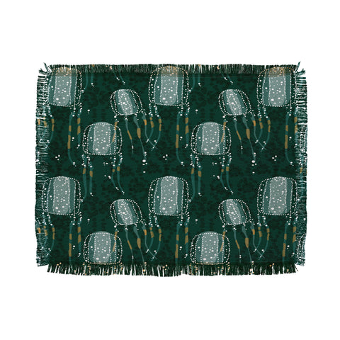 Raven Jumpo Sea Wasp Throw Blanket