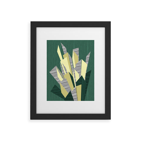 Raven Jumpo Sketchy Framed Art Print