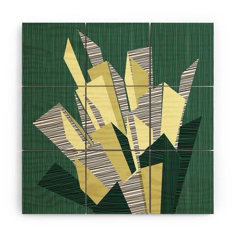 Raven Jumpo Sketchy Wood Wall Mural