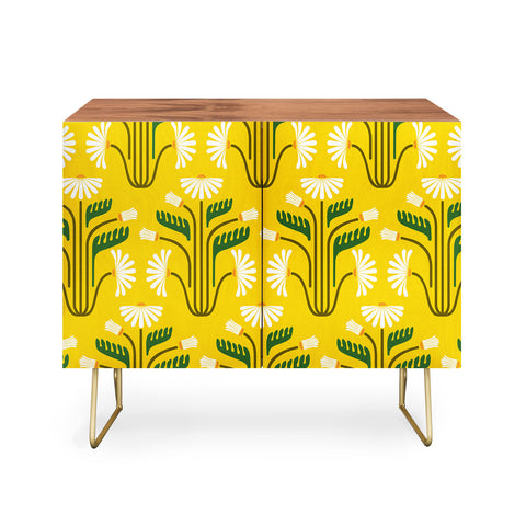 Raven Jumpo Stylised Daisies Credenza
