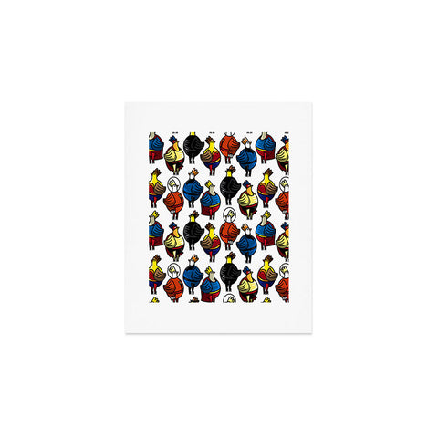 Raven Jumpo Super Chicks Art Print