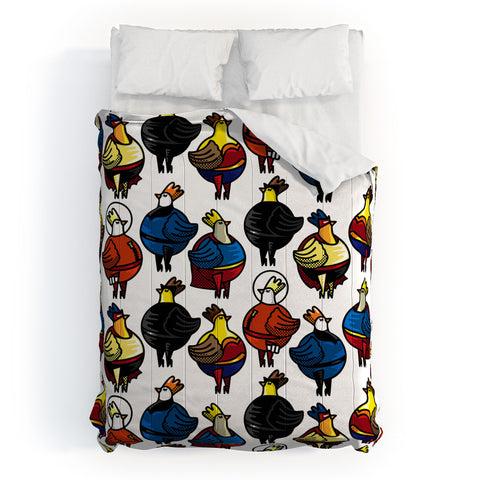 Raven Jumpo Super Chicks Comforter