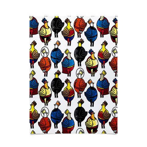 Raven Jumpo Super Chicks Poster