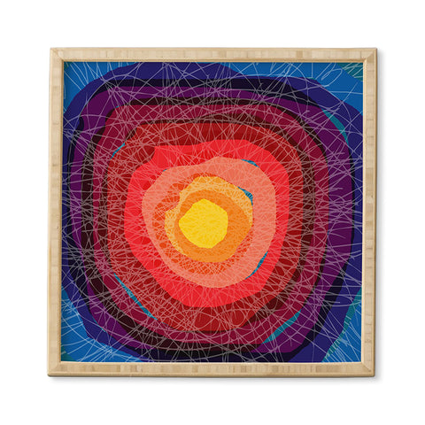 Raven Jumpo Tie Die Madness Framed Wall Art