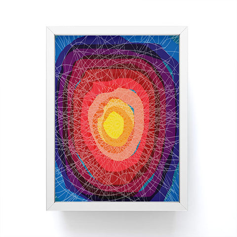 Raven Jumpo Tie Die Madness Framed Mini Art Print