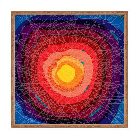 Raven Jumpo Tie Die Madness Square Tray