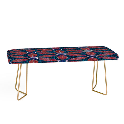 Raven Jumpo Topaz Mosaic Bench