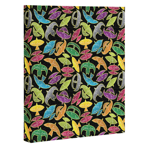 Raven Jumpo Wow Wau Art Canvas