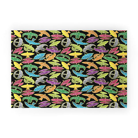 Raven Jumpo Wow Wau Welcome Mat