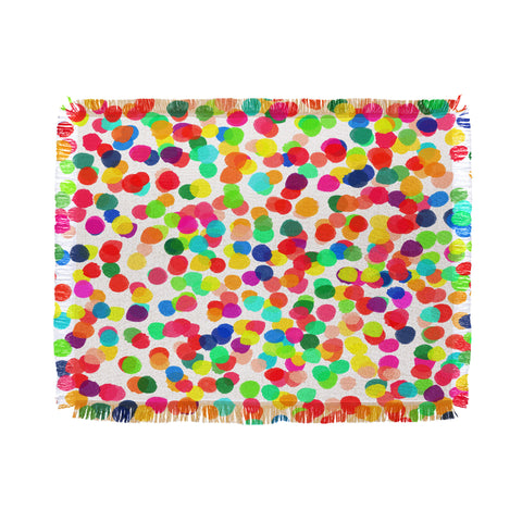 Rebecca Allen A Celebration 1 Throw Blanket