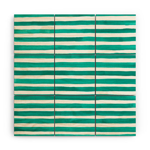 Rebecca Allen A Classic Wood Wall Mural