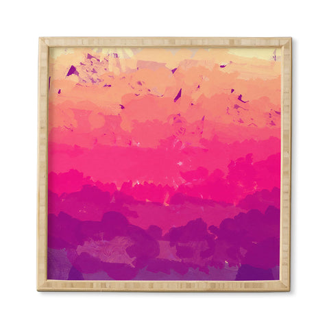 Rebecca Allen A Study In Purple Framed Wall Art