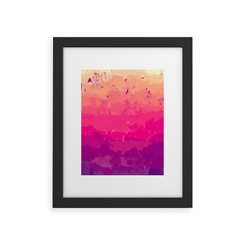 Rebecca Allen A Study In Purple Framed Art Print