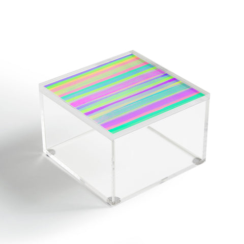 Rebecca Allen A Thousand Stripes I Love You Acrylic Box