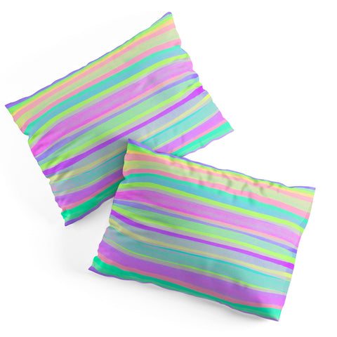 Rebecca Allen A Thousand Stripes I Love You Pillow Shams
