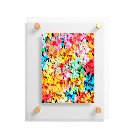 Rebecca Allen A Watered Garden Floating Acrylic Print