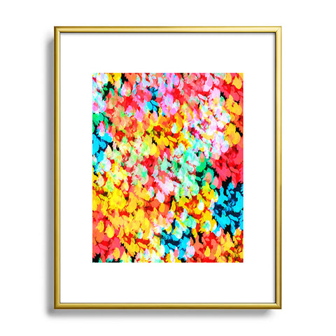 Rebecca Allen A Watered Garden Metal Framed Art Print