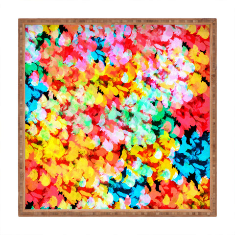 Rebecca Allen A Watered Garden Square Tray