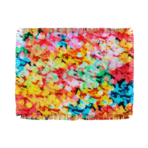 Rebecca Allen A Watered Garden Throw Blanket