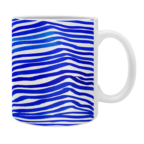 Rebecca Allen A Zebra In Crete Coffee Mug