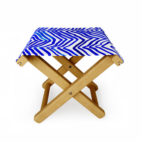 Rebecca Allen A Zebra In Crete Folding Stool