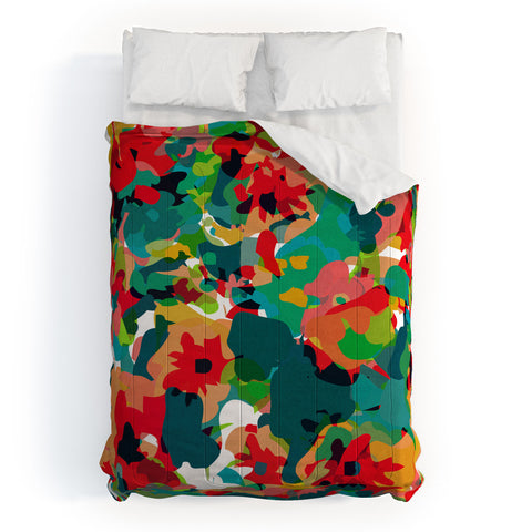 Rebecca Allen All For Flowers Comforter