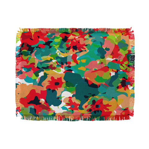 Rebecca Allen All For Flowers Throw Blanket