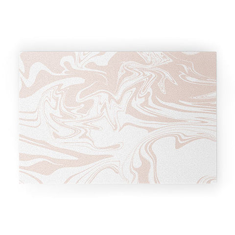 Rebecca Allen All Marbled Welcome Mat