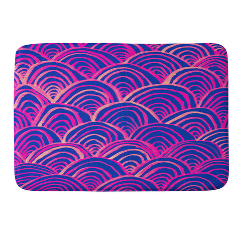 Rebecca Allen All Your Breakers Memory Foam Bath Mat