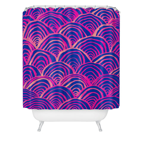Rebecca Allen All Your Breakers Shower Curtain