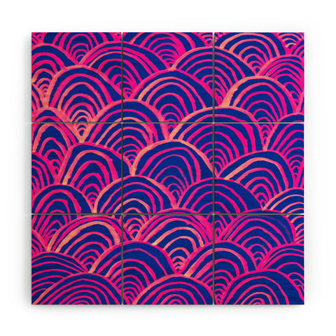 Rebecca Allen All Your Breakers Wood Wall Mural