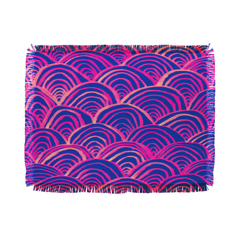 Rebecca Allen All Your Breakers Throw Blanket