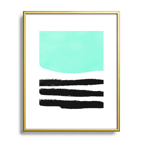 Rebecca Allen An Understatement Metal Framed Art Print