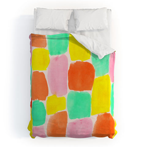 Rebecca Allen April In Paris Duvet Cover