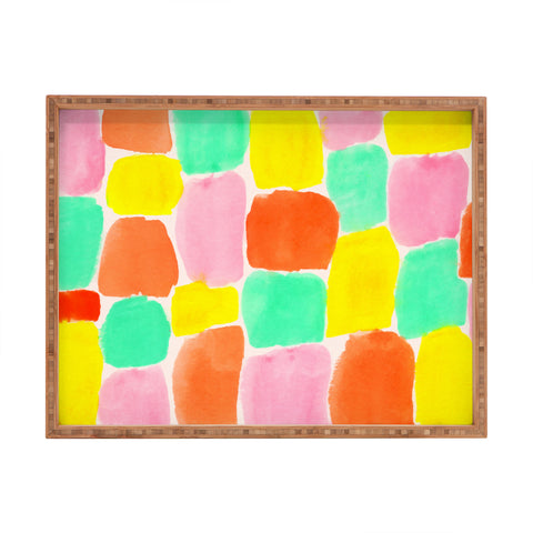 Rebecca Allen April In Paris Rectangular Tray