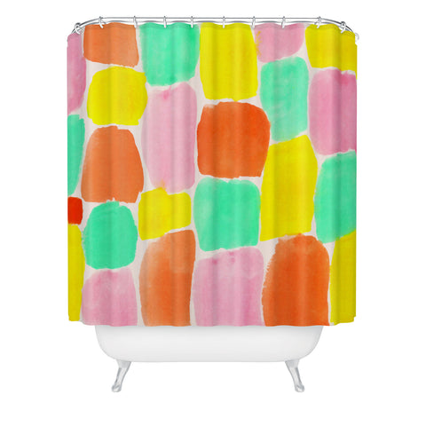Rebecca Allen April In Paris Shower Curtain