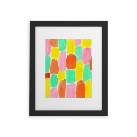 Rebecca Allen April In Paris Framed Art Print