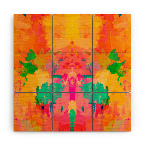 Rebecca Allen Ascending Wood Wall Mural