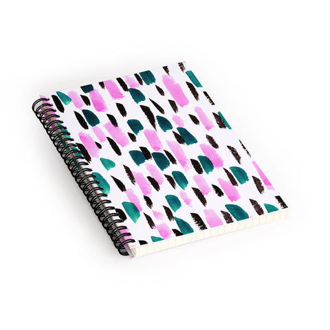 Rebecca Allen At Midnight Spiral Notebook