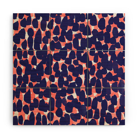 Rebecca Allen Bem Bem Wood Wall Mural