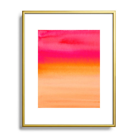 Rebecca Allen Blooming Wake Metal Framed Art Print