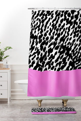 Rebecca Allen Bossa Nova Shower Curtain And Mat