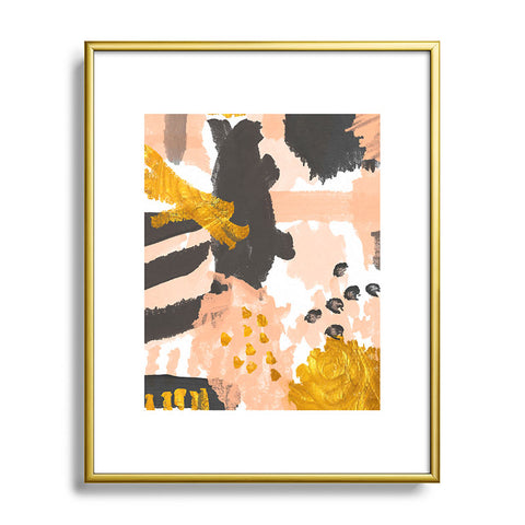 Rebecca Allen Breakfast With Grace Kelly Metal Framed Art Print