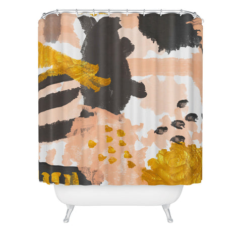 Rebecca Allen Breakfast With Grace Kelly Shower Curtain