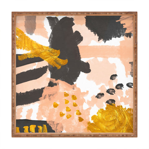 Rebecca Allen Breakfast With Grace Kelly Square Tray