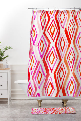 Rebecca Allen Bright Day Shower Curtain And Mat