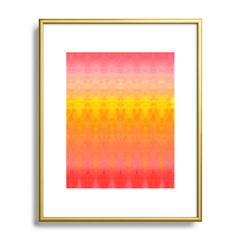Rebecca Allen Brightly Boldly Brilliantly Metal Framed Art Print